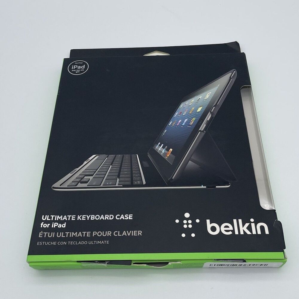 Belkin F5L151 Wireless Ultimate Keyboard Case For iPad 4th & 3rd Gen & iPad 2